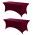 Burgundy 2 Pack Table Covers