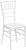 White Resin Chiavari Chair