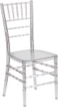 Clear Resin Chiavari Chair