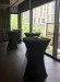 Customer Photo: Black Spandex Cocktail Tables