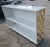 Luxury Series Gold Mirror with White Acrylic Diamond Portable Event Bar Counter 