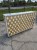 Luxury Series Gold Mirror with White Acrylic Diamond Portable Event Bar Counter 