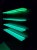 Floating Wall LED Lighted Liquor Display Shelf 6 Inch Deep