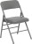 Gray Vinyl Folding Chair