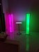 Round Glow Top Table Shown with 6 Foot Columns