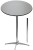Shown in Grey Nebula:30 Round Laminate Top Banquet Highboy Table w/ 30 and 42 Inch Columns
