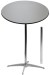 Shown in Grey Nebula:30 Round Laminate Top Banquet Highboy Table w/ 30 and 42 Inch Columns