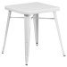 Retro Metal Table White