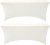 Ivory Color 2 Pack Table Covers