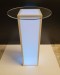 Round 24 x 42H Illuminated LED Pub Table w/ Acrylic Top