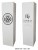 Logo Branded Extra Tall 6 Foot White Columns