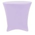 Lavender Lowboy 30 Round x 30 Height Stretch Fitted Spandex Table Cover