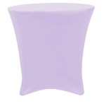 Lavender Lowboy 30 Round x 30 Height Stretch Fitted Spandex Table Cover