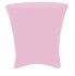 Pink Lowboy 30 Round x 30 Height Stretch Fitted Spandex Table Cover