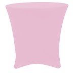 Pink Lowboy 30 Round x 30 Height Stretch Fitted Spandex Table Cover