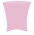 Pink Lowboy 30 Round x 30 Height Stretch Fitted Spandex Table Cover