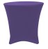 Purple Lowboy 30 Round x 30 Height Stretch Fitted Spandex Table Cover