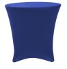 Royal Blue Lowboy 30 Round x 30 Height Stretch Fitted Spandex Table Cover