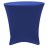 Royal Blue Lowboy 30 Round x 30 Height Stretch Fitted Spandex Table Cover