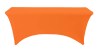 Orange Rectangular Stretch Spandex Table Cover
