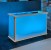 Portable Folding Food Cart - Blue Lighting