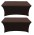 Chocolate  2 Pack Table Covers