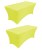 Yellow Color 2 Pack Table Covers