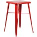 Retro Bar Table Red