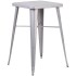 Retro Bar Table Silver