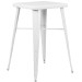 Retro Bar Table White