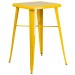 Retro Bar Table Yellow