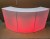 LED Illuminated Curved Circular Mobile Bar Counter