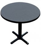 Round Black Granite