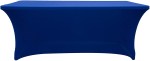 Royal Blue Rectangular Stretch Spandex Table Cover