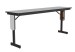 Panel Leg 18 Inch Width Seminar Table with 3/4 Laminate Top