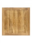 Square Teak Table Top Only