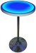 Round Glow Top LED Portable Table 