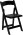 Black Resin Chair