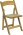 Natural Wood Folding Chair