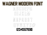 Wagner Modern Font